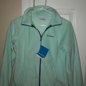 Mint Columbia jacket.